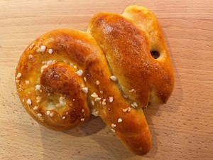 Zopfhäsli gebacken